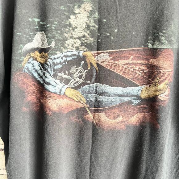 Vintage Randy Travis Fader Tour Single Stitch Shirt Size Large 21x29 - Picture 9 of 12